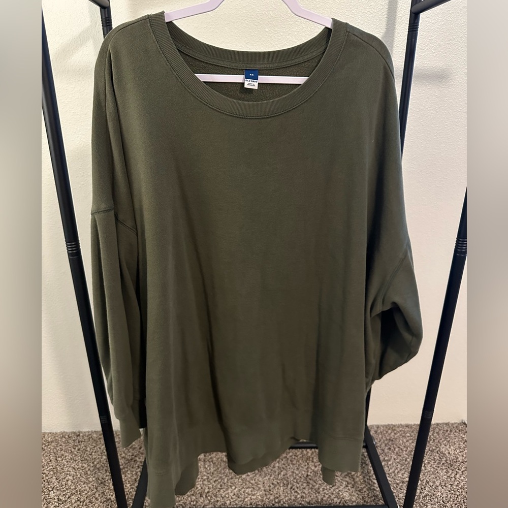 Relaxed Tunic Sweatshirt